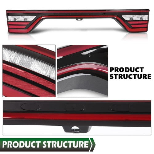 Solid Spare Liftgate Taillight Lamp W/Camera Hole 68453659AA Fit For 2014-2022 Dodge Durango