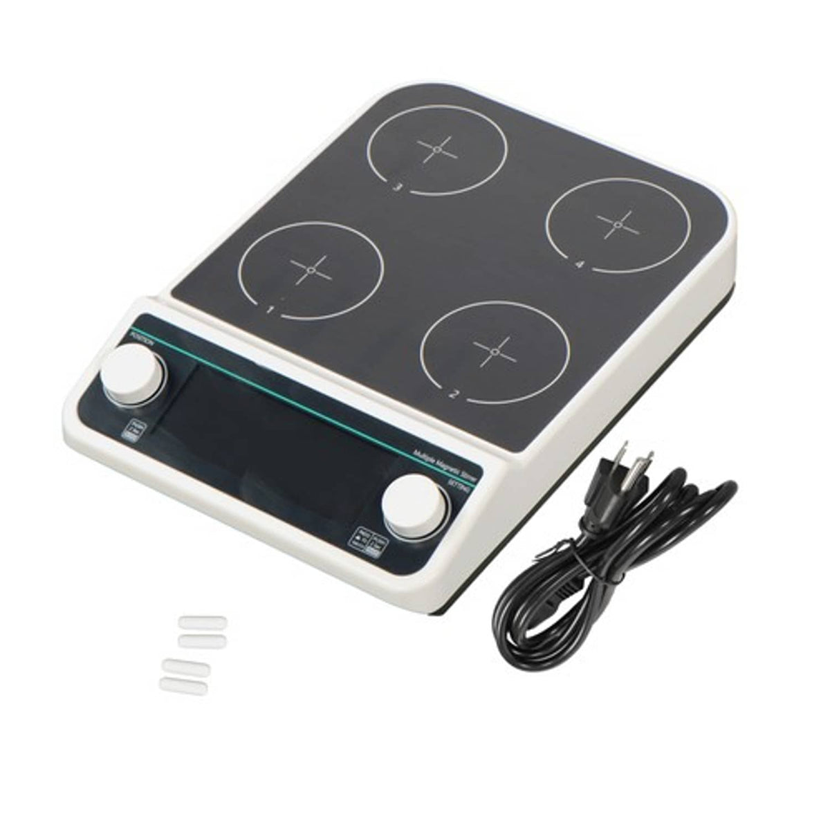 Solid Spare Multiple Magnetic Stirrer 4 Position Magnetic Stirrer with 4*500ml Capacity
