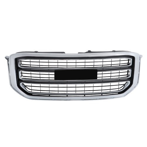Solid Spare 22936421 New For GMC Yukon&Yukon XL 2015-2020 Chrome Front Bumper Grille Plastic