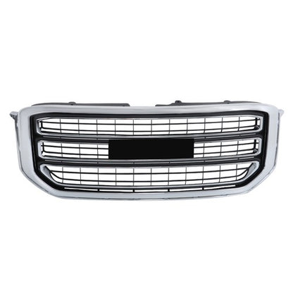 Solid Spare 22936421 New For GMC Yukon&Yukon XL 2015-2020 Chrome Front Bumper Grille Plastic