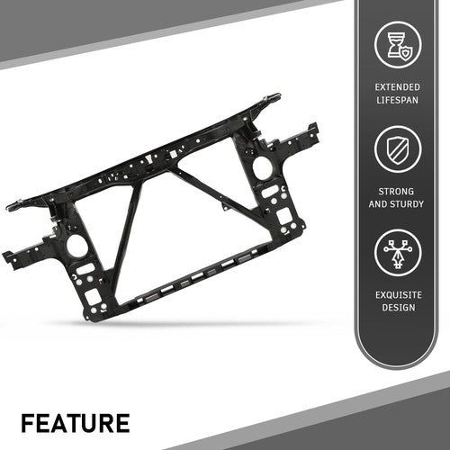 Solid Spare Fit For 2007-2015 Audi Q7 Radiator Core Support Assembly 4L0805594A AU1225131