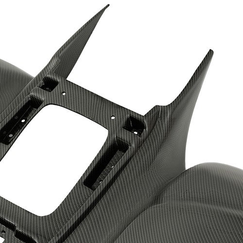 Solid Spare For Honda TRX 400EX 1999-2007 2002 2003 Rear Fender Carbon Fiber Printing ABS