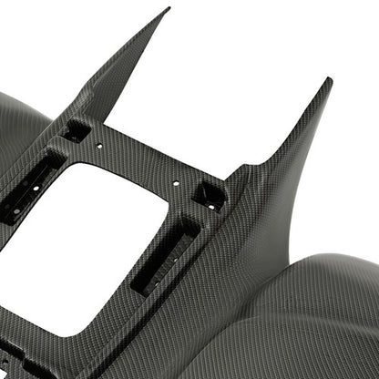 Solid Spare For Honda TRX 400EX 1999-2007 2002 2003 Rear Fender Carbon Fiber Printing ABS