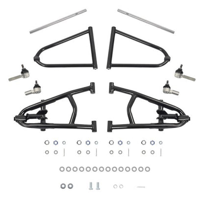 Solid Spare Front Upper Lower A Arms 2'' Wider Extender For Yamaha Raptor 660R YFM660R 01-05