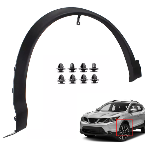 Front Left Fender Flare Molding Trim Fit 2017-2022 2021 Nissan Rogue SPORT 17-22