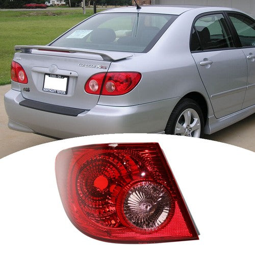 Fit 2003-2008 Toyota Corolla CE LE S Outer Tail Light Tail Lamp LH Driver Side