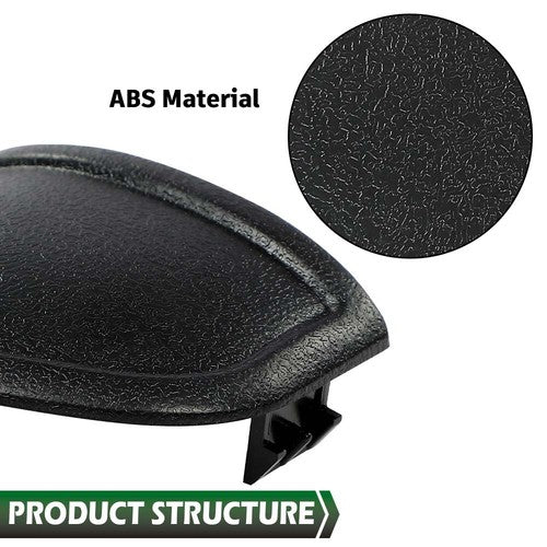 Solid Spare Switch Cover Dash Trim Blank Fit For 1998-2005 S10 Blazer Jimmy Sonoma Black