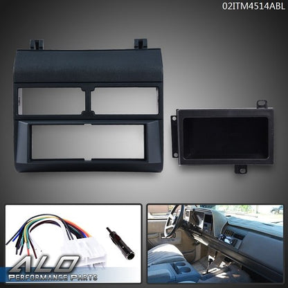 Solid Spare Fit For 88-1994 Chevy GMC Trucks Car Stereo Radio Dash Kit Antenna Harness Blue