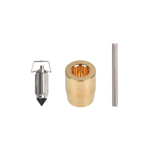 Solid Spare Carburetor Float Valve Pin Needle Seat Set Fit For Yamaha YFM250 YFM350 YFM400