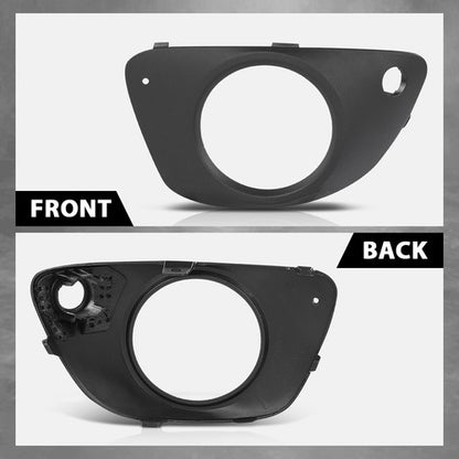 Solid Spare Front Bumper Fog Light Bezel Lamp Trim Left Fit For 2015-2018 Porsche Macan