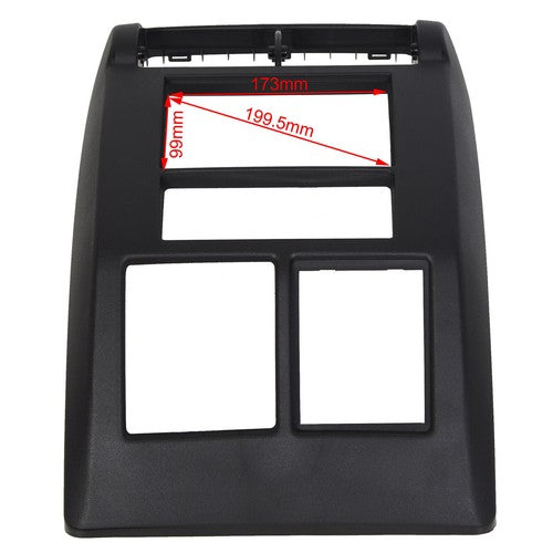 Solid Spare For 97-02 Jeep Wrangler TJ Double Din Dash Panel Bezel Radio Stereo Mount Kit