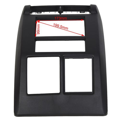 Solid Spare For 97-02 Jeep Wrangler TJ Double Din Dash Panel Bezel Radio Stereo Mount Kit