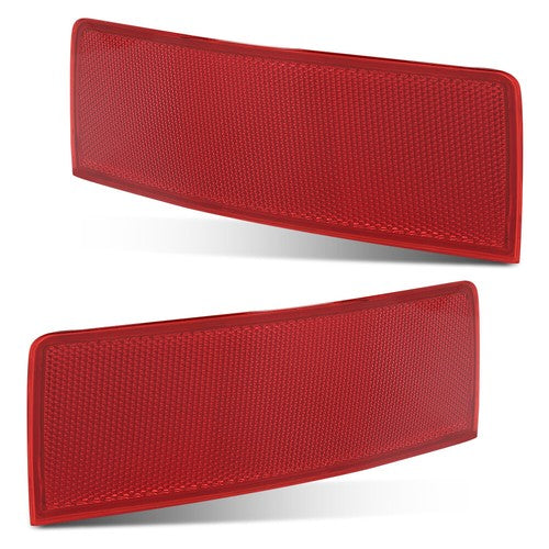 Solid Spare Rear Bumper Reflector Light Fit For 10-12 Mercedes Benz GLK250 GLK350 Left+Right