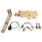 Solid Spare Disc Brake Proportioning Valve 9/16" 1/2" Lines&Bracket PV2 Combination 1722215