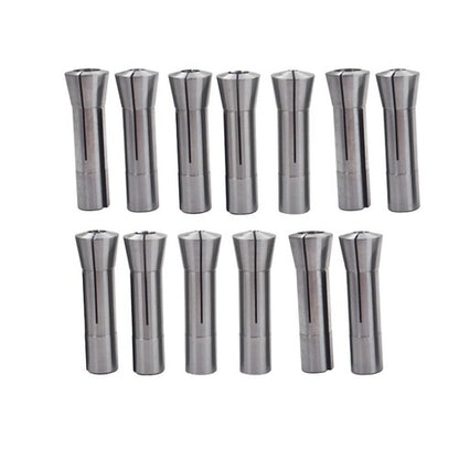 Solid Spare 13Pc Mill Chuck Holder R8 Collet Set 1/8-7/8" High Precision For Bridgeport.0006