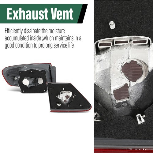 Solid Spare 4pcs Rear Tail Lights Fit For 2011-2013 Toyota Corolla Japan Built Left+Right