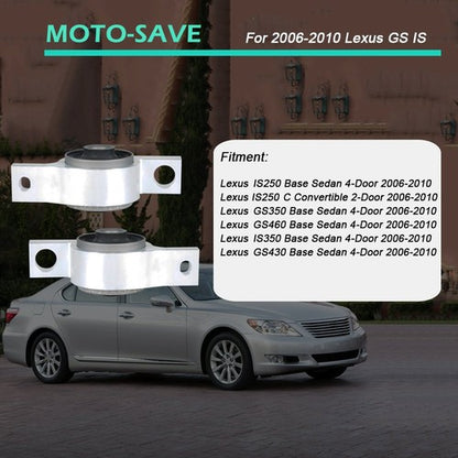Solid Spare For Lexus IS GS 2006-2010 Front Left Right Lower Control Arm Bushing Kit A Pair