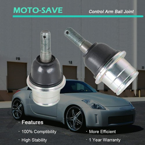 Solid Spare For Nissan 350Z Series 2005-2009 Suspension Front Lower Ball Joint Kit K500397