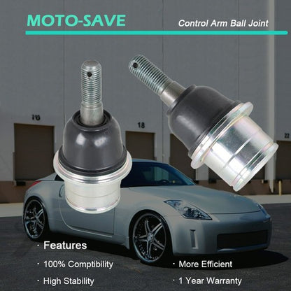 Solid Spare For Nissan 350Z Series 2005-2009 Suspension Front Lower Ball Joint Kit K500397