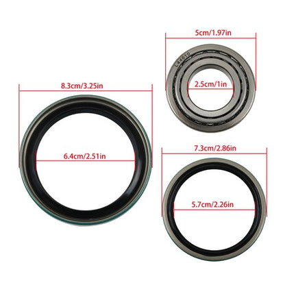 Solid Spare Fit For Polaris Sportsman Worker 335 400 500 front wheel bearings & seals kit