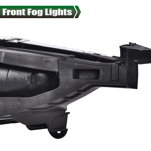Solid Spare Fit For 2011-2013 Hyundai Sonata Yellow Front Bumper Fog Lights Driving Lamps