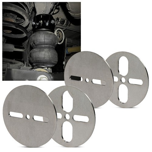 Solid Spare Universal Air Ride Mount Plates Upper Lower Dual or Single Port 2500 2600 Bag