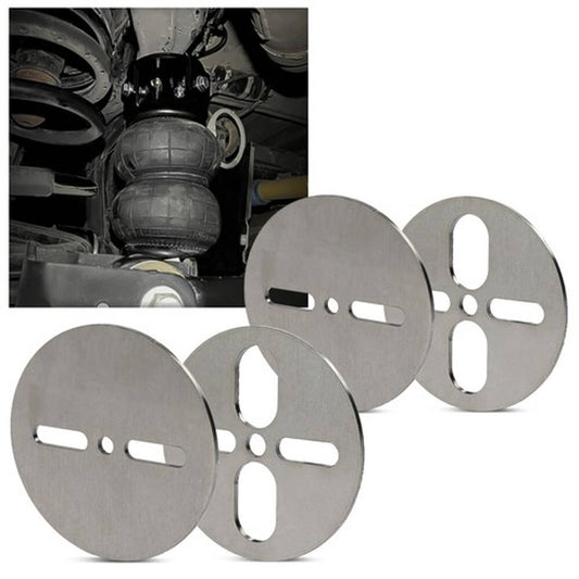 Solid Spare Universal Air Ride Mount Plates Upper Lower Dual or Single Port 2500 2600 Bag