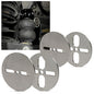 Solid Spare Universal Air Ride Mount Plates Upper Lower Dual or Single Port 2500 2600 Bag