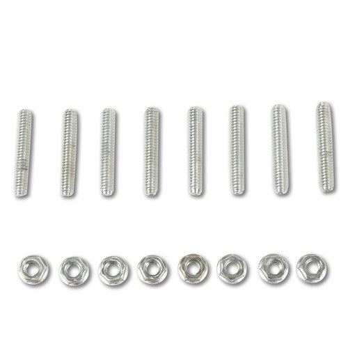 Solid Spare New Fit For 283 327 350 400 Small Block Chevy Valve Cover Studs Stainless Set