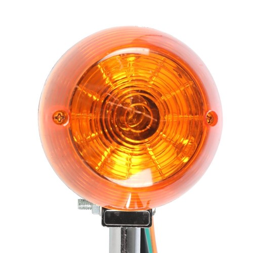 Solid Spare For Honda CT70 CT90 XL100 CB350 CM400 CB450 CB750 Turn Signal Light 8mm 12V Pair