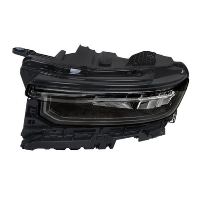 Solid Spare Left Headlight For 21-22 Jeep Grand Cherokee w/Animation w/o Leveling LED DRL