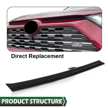 Solid Spare Fit For 2019-2023 Toyota RAV4 Front Bumper Insert Upper Grille Trim Molding Left