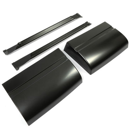 Solid Spare Rocker Panel Cab Corner Kit For 88-98 Chevy&GMC C/K 15 25 3500 2DR Extended Cab