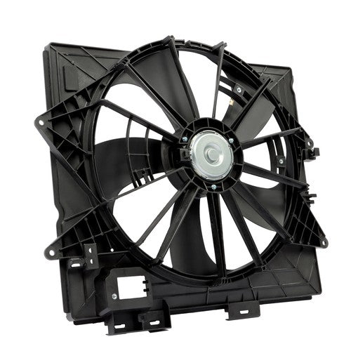 Solid Spare Radiator Condenser Cooling Fan Assembly 622930 For Cadillac STS 2009-2010 2011