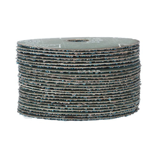 Solid Spare 25 Pack 5 x 7/8 24 Grit Zirconia Resin Fiber Grinding and Sanding Discs