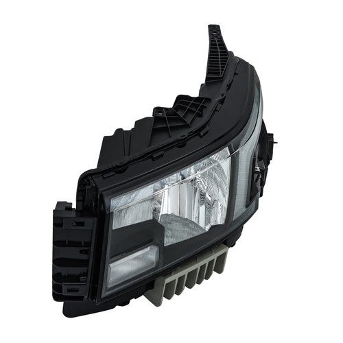 Solid Spare Headlight Black Driver Side Halogen Type For Nissan Frontier 2022-2023 Factory