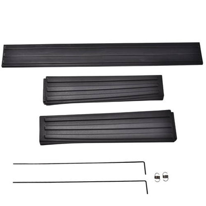 Solid Spare Fit For 2009-2014 Ford F150 Flexible Flex Step Tailgate Molding Trim Black New