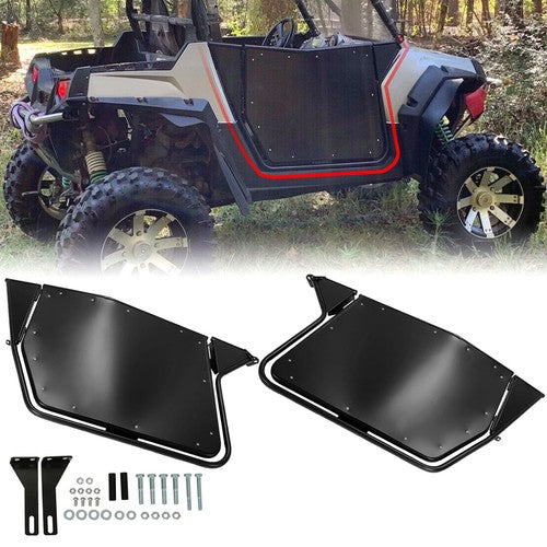 Solid Spare Complete Aluminum Doors Set For 2008-2021 Polaris RZR/RZR-S XP 570 800 900