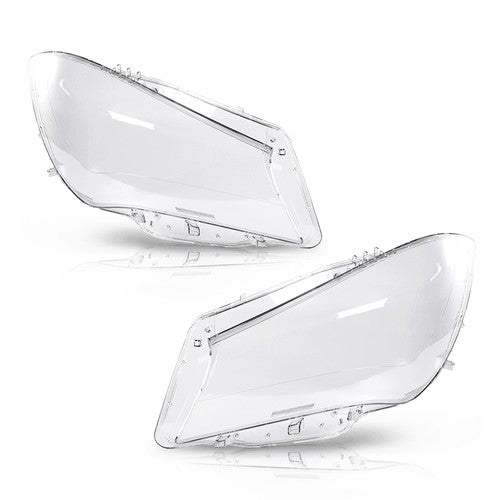 Solid Spare Fit For 2013-2016 Mercedes Benz CLA-Class W117 Headlight Replacement Lens LH RH