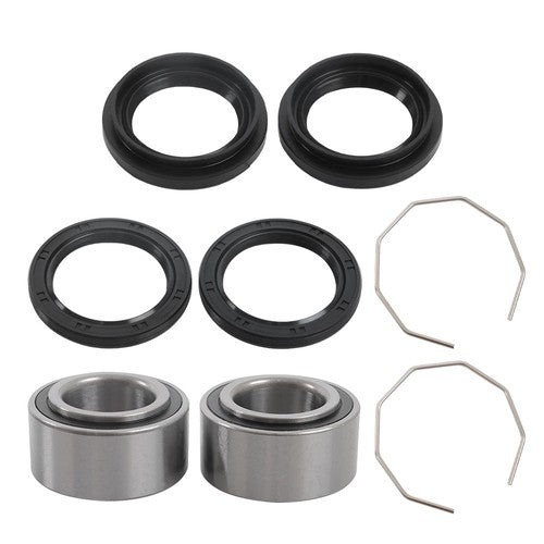 Solid Spare Front Wheel Hub Bearings Seal Kit Fit For Arctic Cat 375 400 500 600 Bearcat 454