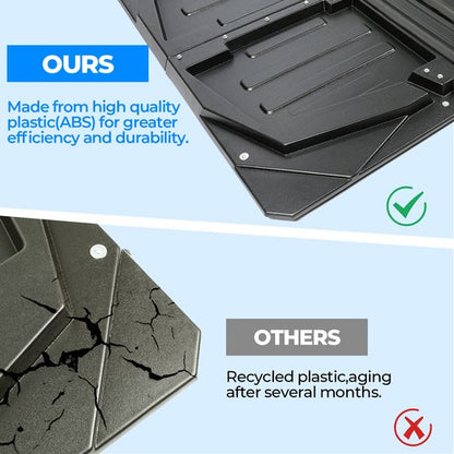 Solid Spare Black UTV Hard Top ABS Roof Durable For 2010-2014 Polaris Ranger Crew 800
