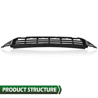 Solid Spare Fit For 21-22 Nissan Rogue Front Bumper Lower Grille Grill Black 62254-6RR0A