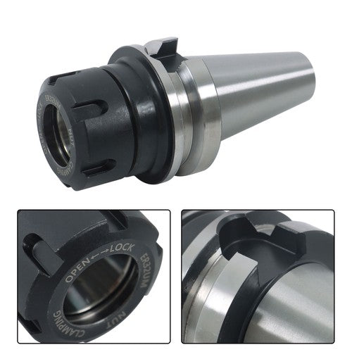 Solid Spare 2.75" GAGE Length-4 Chucks -Tool Holders G2.5 / 20000 RPM BT40-ER32 Collet Chuck