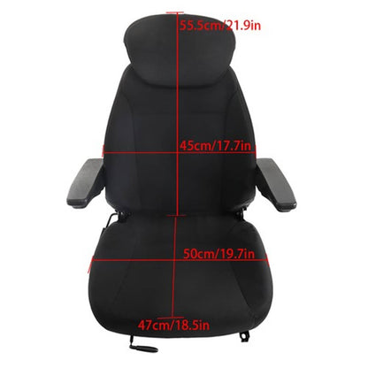 Solid Spare Seat Assembly For New Holland Loader Backhoe 555 555A 555B 555C 555D