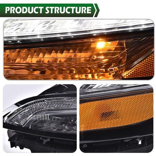 Solid Spare For 14-18 Jeep Cherokee Driver Side LED Bumper Parking Light Turn Signal Lamp