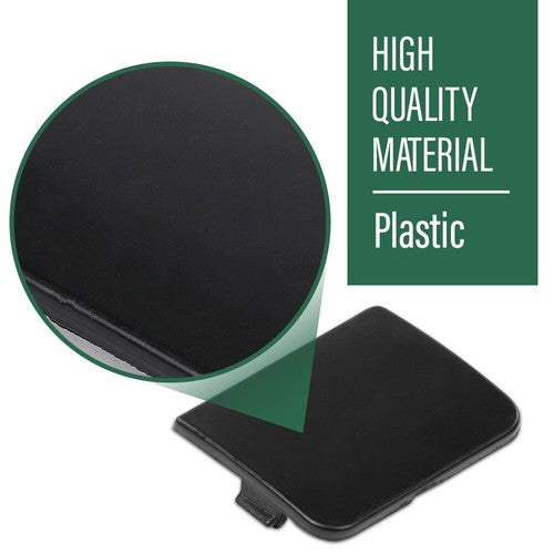 Solid Spare Rear Bumper Tow Hook Eye Cover Cap Fit For 09-11 Mercedes-Benz ML-Class