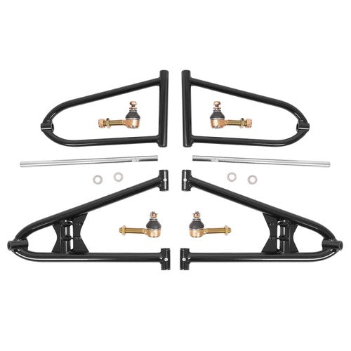 Solid Spare For Yamaha YFZ450 LE SE 2004-2005 Adjustable Front A Arms W/ Brake Lines Clamps