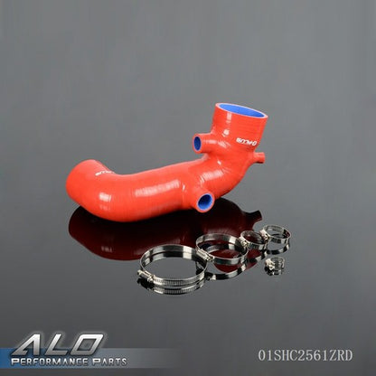Solid Spare Fit For Punto GT 1.4L Turbo 93-99 Red Silicone Induction Air Intake Inlet Hose