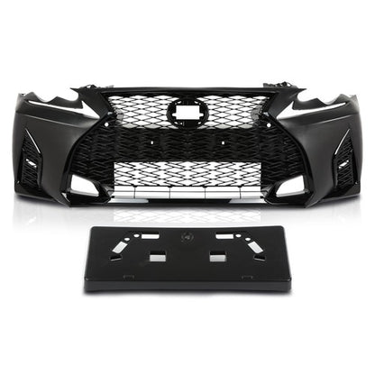 Solid Spare Fit For 2014-2016 Lexus IS IS250 IS200t IS350 to 21 F-Sport Style Front Bumper