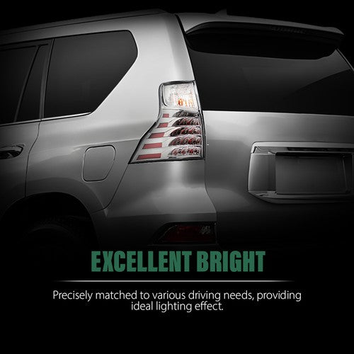 Solid Spare Tail Light Assembly Fit For 2014-2023 Lexus GX460 Rear Lamp Left Driver Side